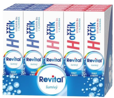 Revital Hořčík + vitamin B6 BOX, 20x20 šumivých tablet ve 3 příchutích